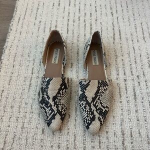 Steve Madden Snakeskin Mules